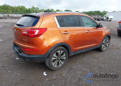 2011 Kia Sportage Sx из США, поврежденный, VIN KNDPCCA67B7168254